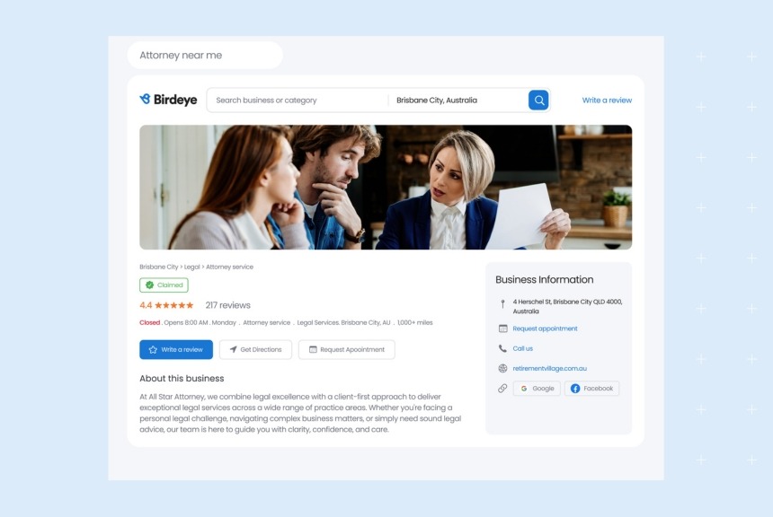 On page optimisation dashboard image