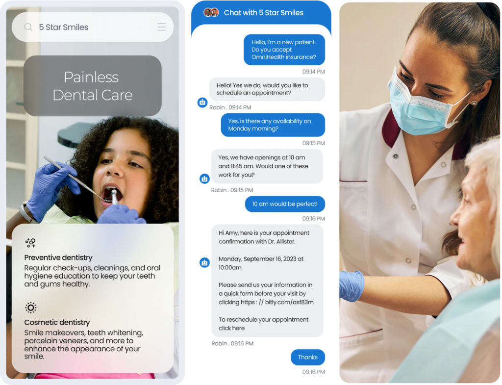 Painless dental care