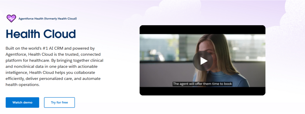 Salesforce health cloud