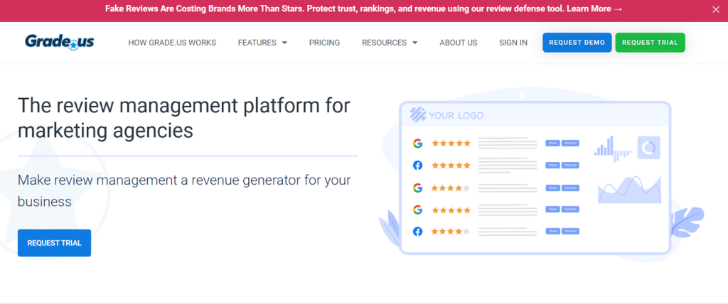 Grade.us dashboard image