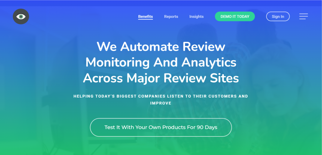 Review monitoring dashboard image