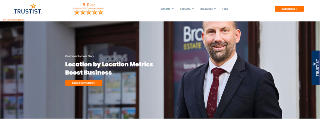 Trustist dashboard image