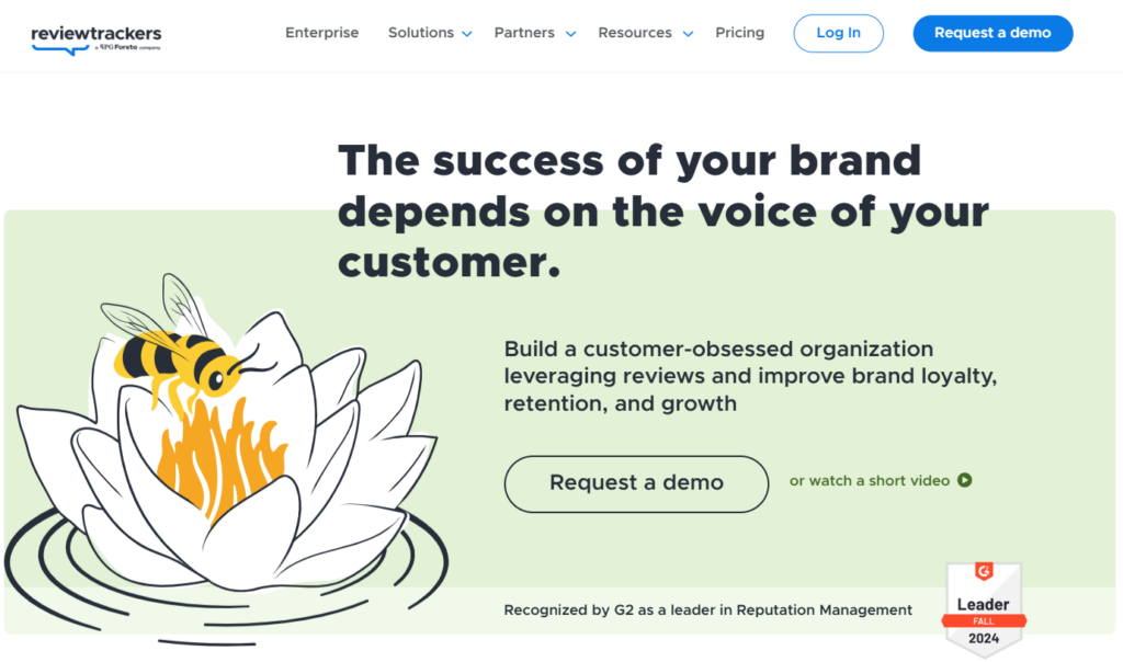 ReviewTrackers dashboard image