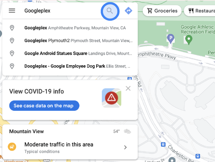 Step 3 screenshot (how to leave a Google review)