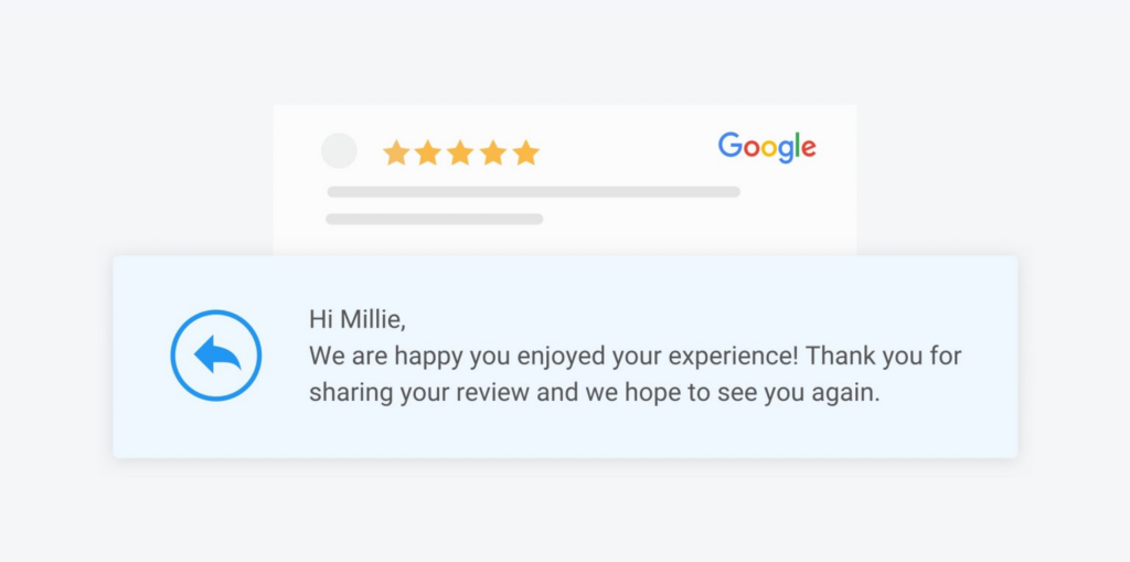 Google positive reviews screenshot 