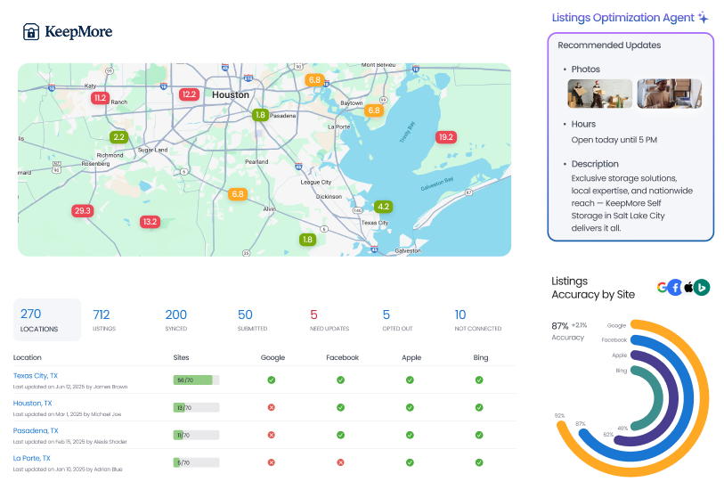 Birdeye listings ai optimization agent 