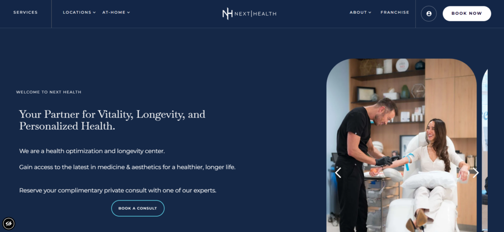 NexHealth dashboard image