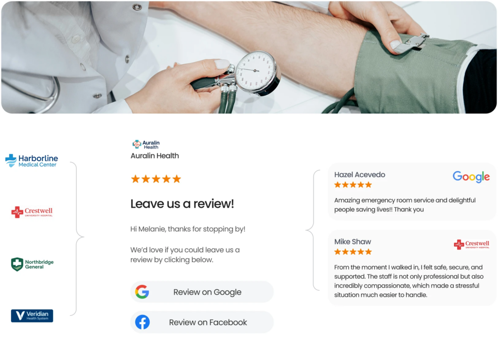 Birdeye's reviews dashboard image