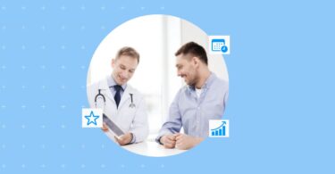 Image shows how healthcare businesses can work and improve patient experience