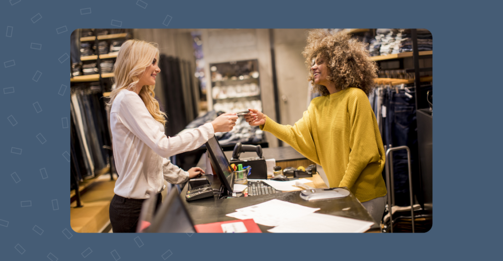 Businesses can leverage referral cards to promote their referral programs when customers come to store.