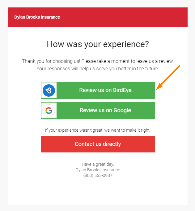 text review request