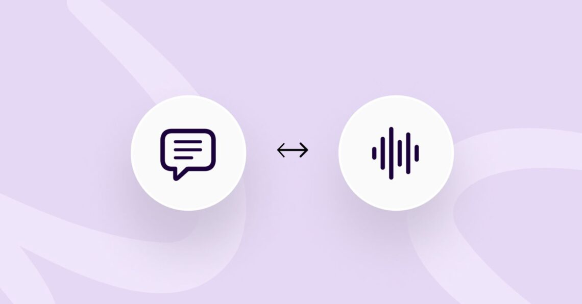 Image shows how speech to text software works