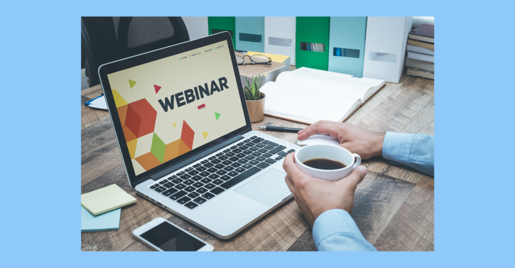 run hosts and webinars